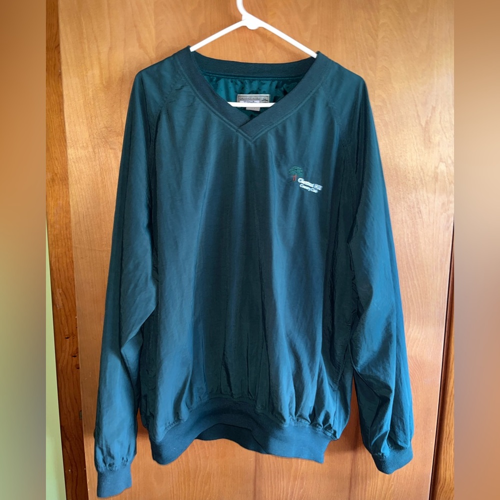 Vintage Country Club Pullover Windbreaker